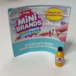 Zuru Mini Brands Fill the Fridge Turmeric Shot Miniature Bottle